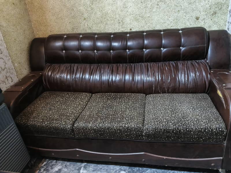 Leather Sofa Set 1