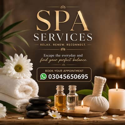 Spa Services in Lahore-03045650695 & Saloon - Spa Therapy Available