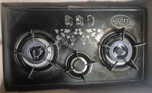 3 Buner Stove, for LPG cylinders