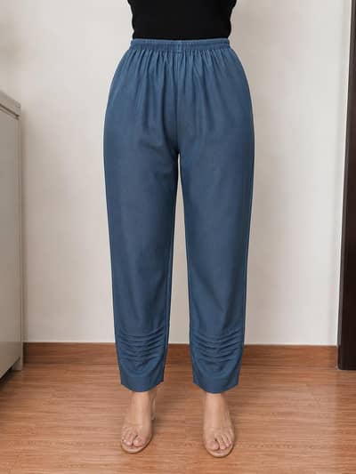 Women Trouser - Cotton and Loan