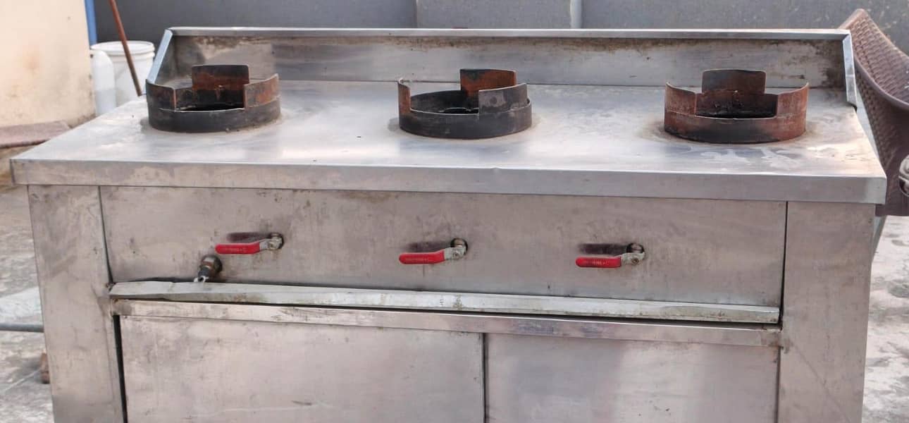3 points Karahi Rack . 5