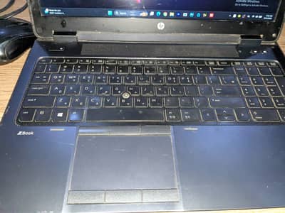 HP Zbook Workstation i7 4 Gen with 16 GB ram 128 gb Room