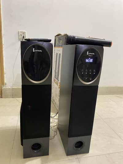 The Latest Lunar Voltage 3 Black multimedia Speaker
