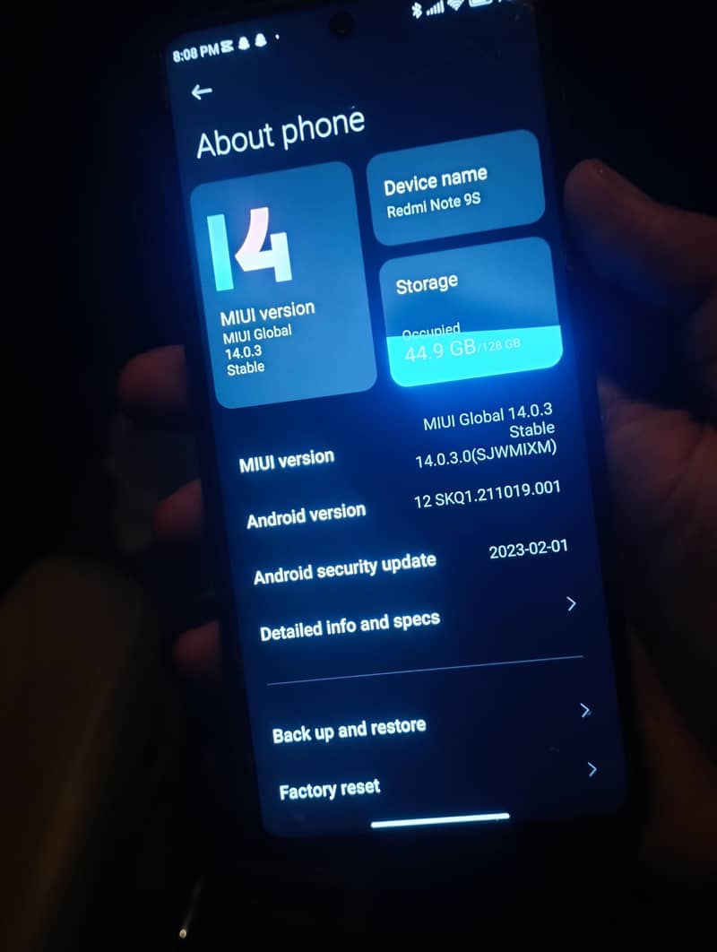 Redmi note 9s 2