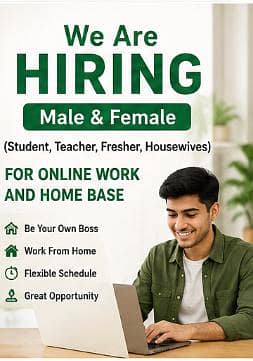 we are Hiring male and female on urgent base