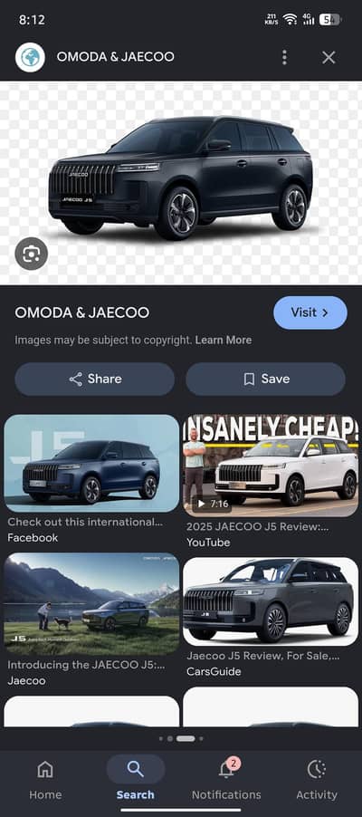 Jaecoo j5 showroom delivery  premium