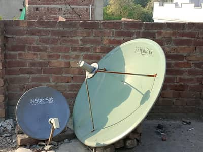 Full HD Satellite Dish + Receiver | American & Star-Sat