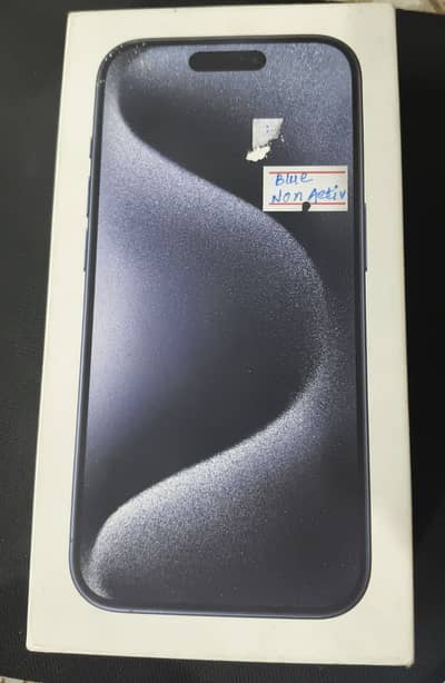 iPhone 15 Pro(256GB)-Blue Titanium-10/10 Condition - 4 Months SIM Time