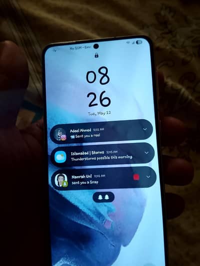 Samsung S21 Plus 5G Aproved. 8/128 Resnble