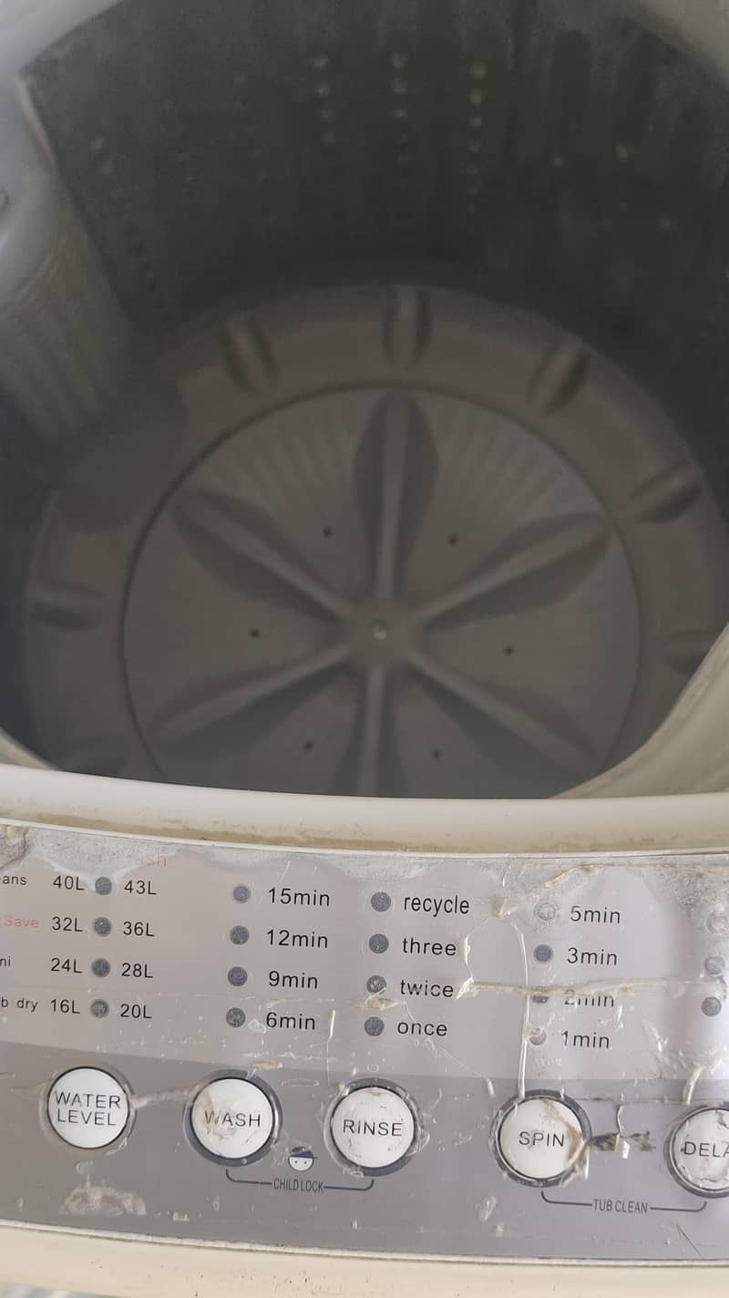 Washing machine 1