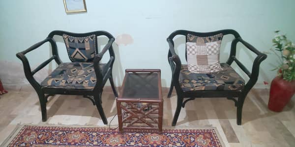set of 2 Chairs and wardrobe