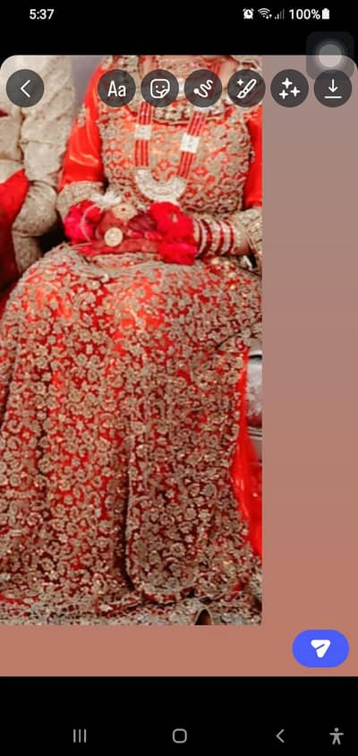 Bridal lehnga