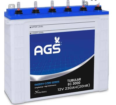 Tabular EC 3000 ,12 V 230 AH (20HR)