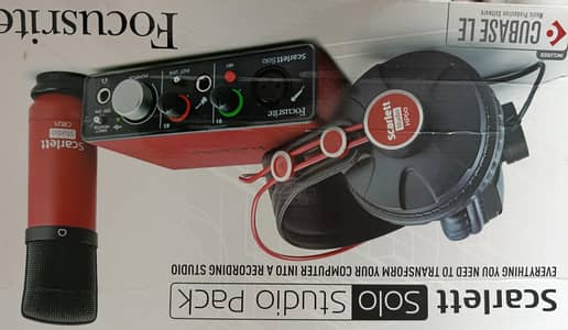 Focusrite USB mic and audio interface