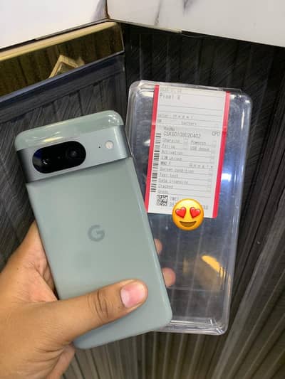 Pixel 8 official pta approved with imei match box