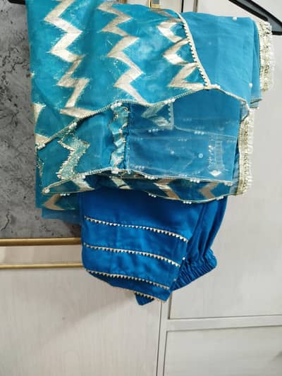 BEAUTIFUL FANCY EMBROIDERED DRESS FOR SALE ~
