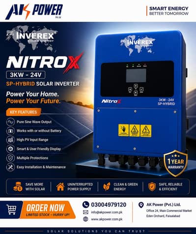 Inverex Nitrox 3kw Hybrid
