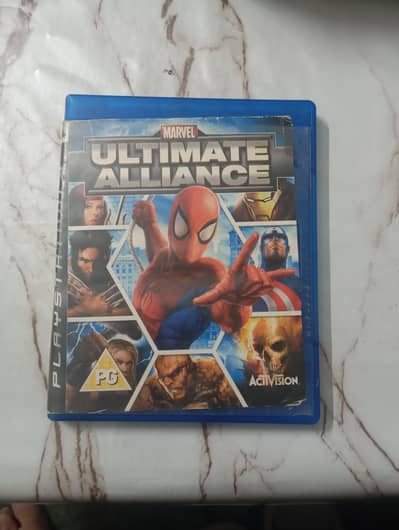 Ultimate Alliance avengers marvel game of ps3