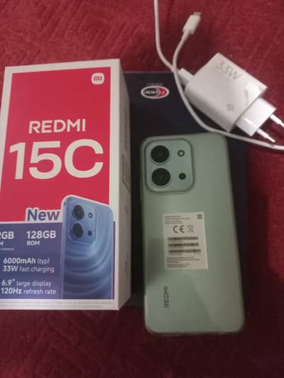 Redmi 15c 6+6 128 GB only 10 day use