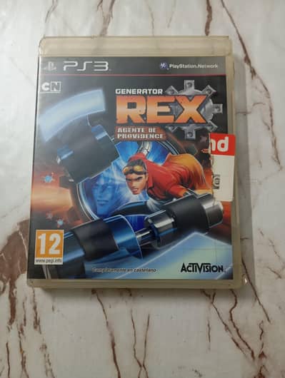 Generator rex ps3 game cd