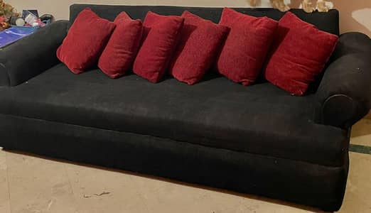 7 seater sofa set (4+2+1) plus center table