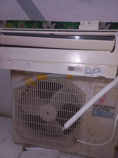 mitsubshi inverter ac spilit 1 ton