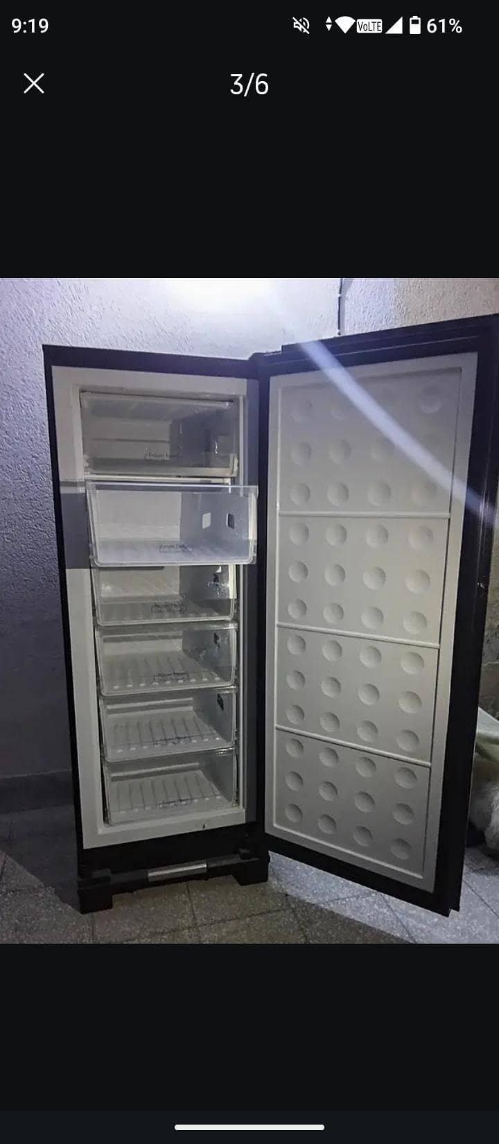 vertical Deep freezer 2