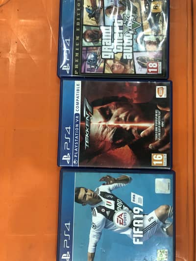 Ps 4 games brand new condition