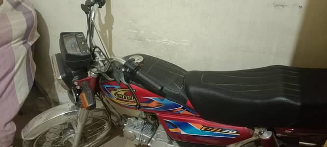 united bike 2025 model condition like new for sale