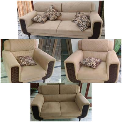 Stylish & Comfortable 7-Seater Sofa Set (Excellent Condition)