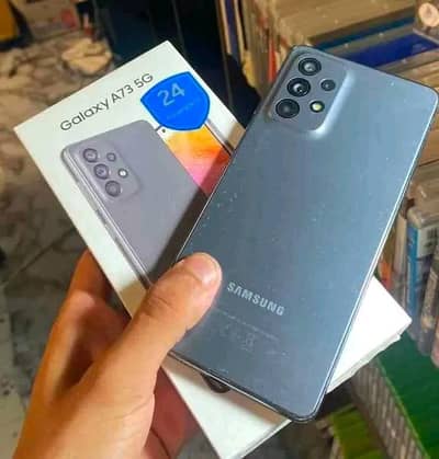 Samsung A73 5G 8GB RAM 128 GB memory PTA approved. 0335=7330=115