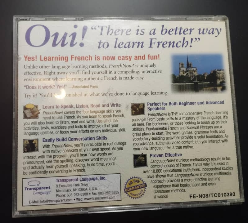 French Language CD 1
