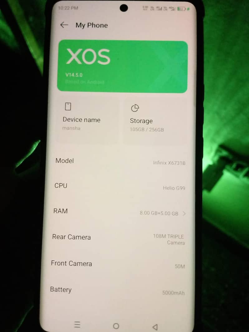 INFINIX ZERO 30 7