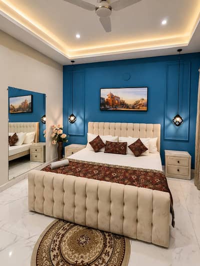 One bed Fully Furnished daily basis Bahria town