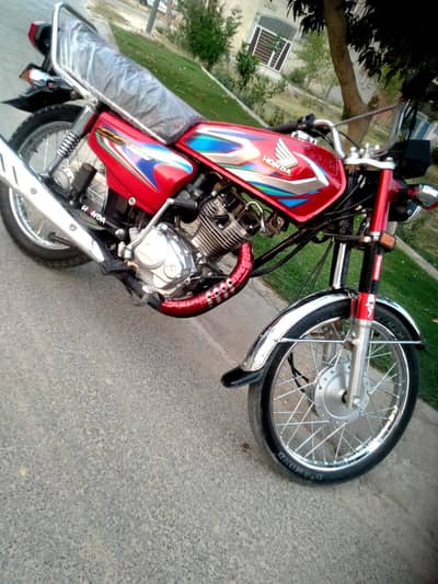 Honda 125 home used bike