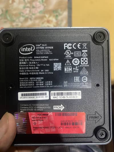 Desktop mini pc core i3 10 generation 8gb ram 256ssd