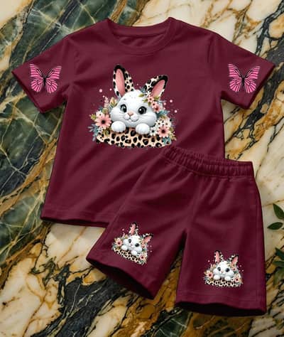 girls kids t-shirt &short sets size 1 to 10 year