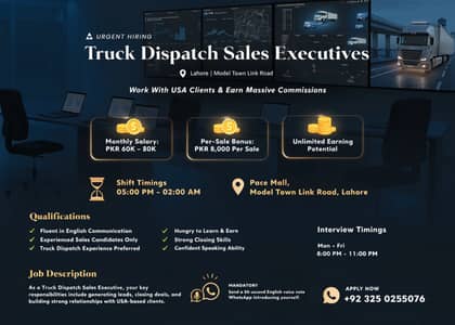 Sales Agent | Call Center | Urgent Hiring | Sales Executive | CSR | BD