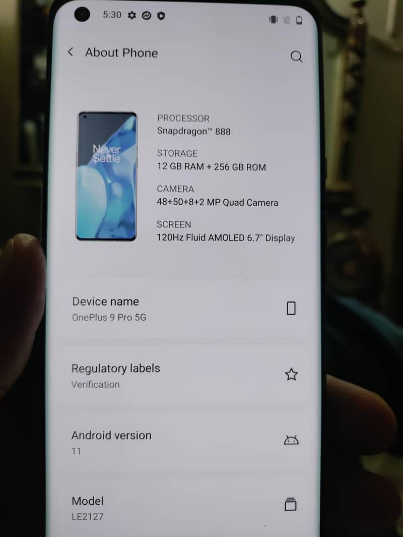 One plus 9pro 10