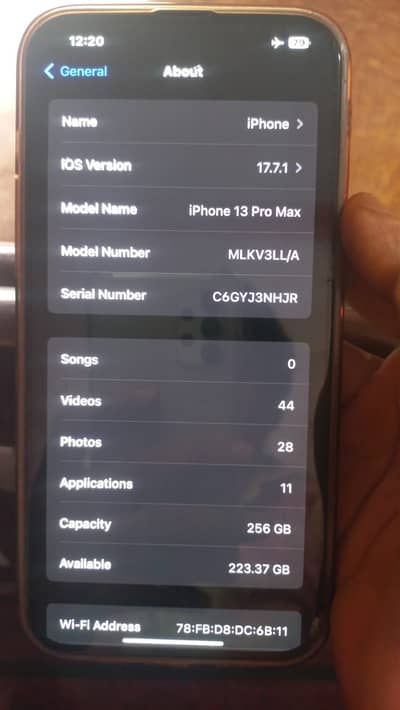 Iphone 13 Pro Max nonpta