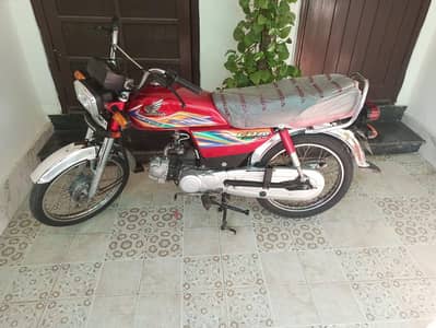 Honda cD 70cc Model 2020 Lahore Number
