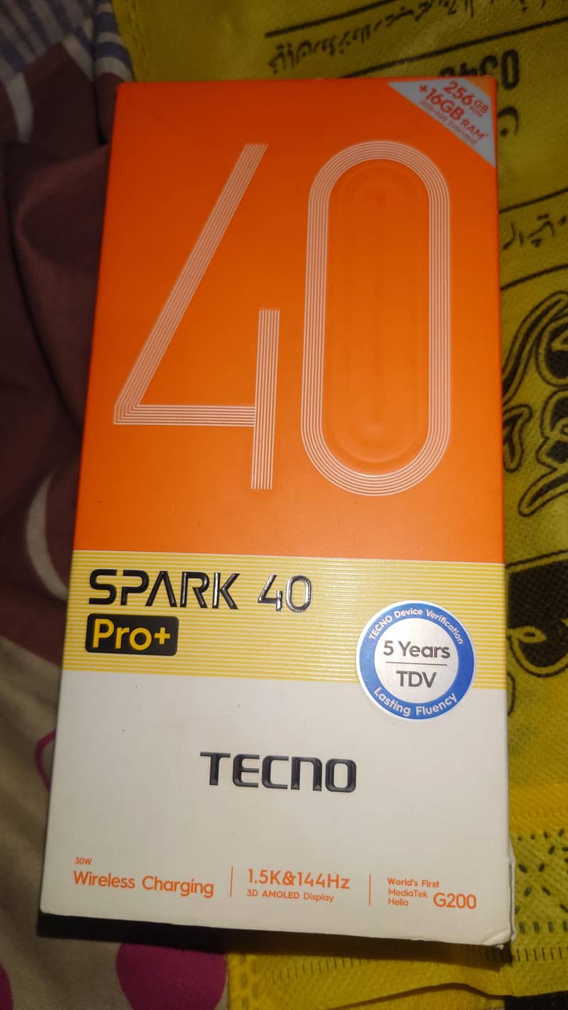 Tecno spark 40pro plus 3