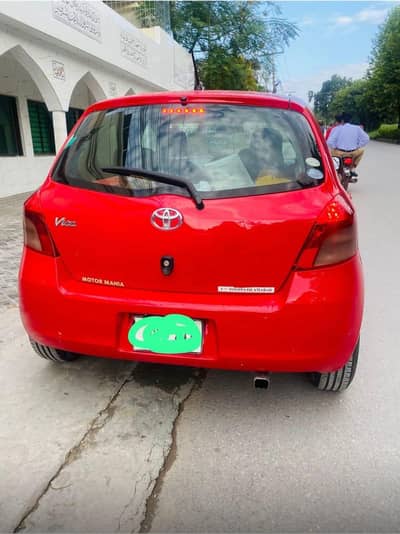 vitz car 2005 registered 2008