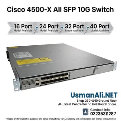 Cisco WS-4500X-16SFP All 10G ports