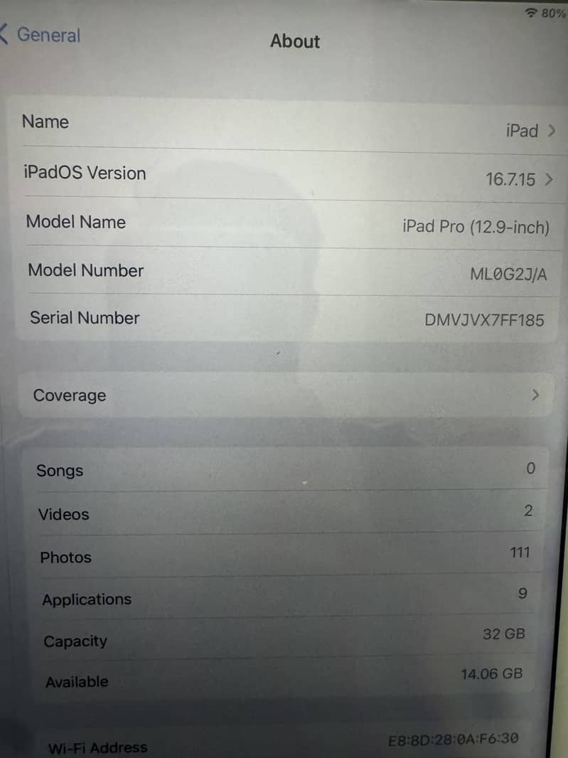 Ipad pro 2nd generation (12.9 inch) 1