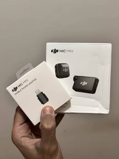 DJI Mic Mini (1tx+1Rx) + Lightning Adapter