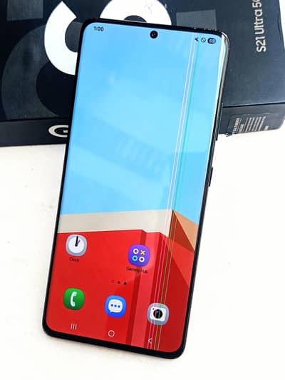 S21 ultra with box