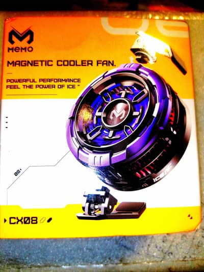 Magnetic Cooler Fan  for Mobile Gaming.
