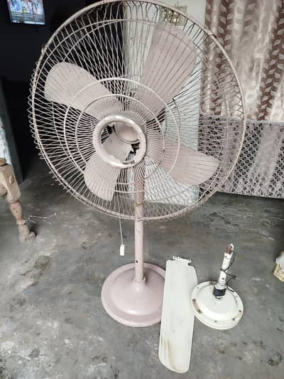 2 fan's ARGENT SALE