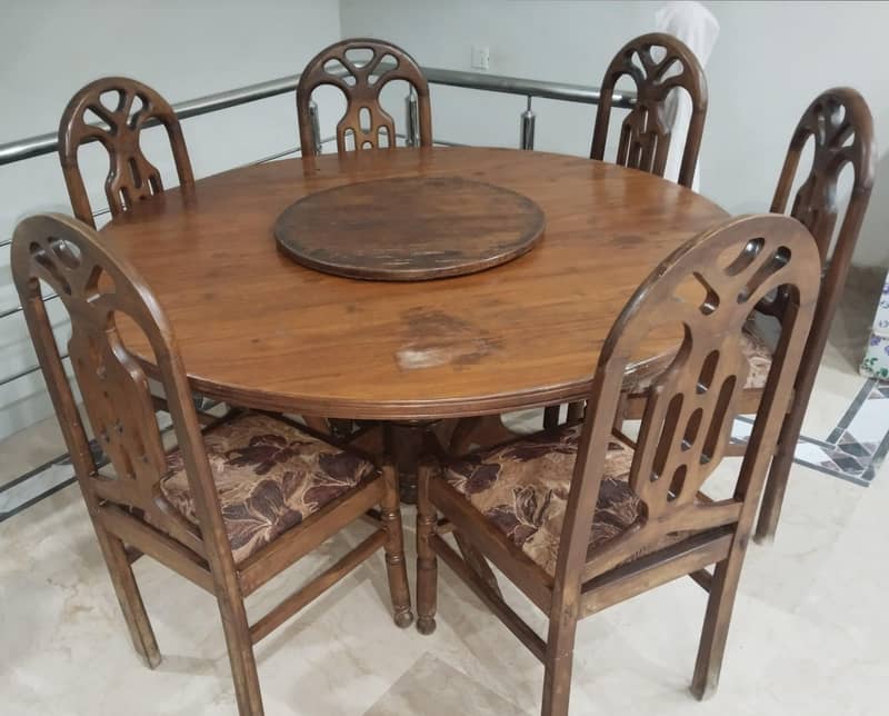 Dining table with chairs 1